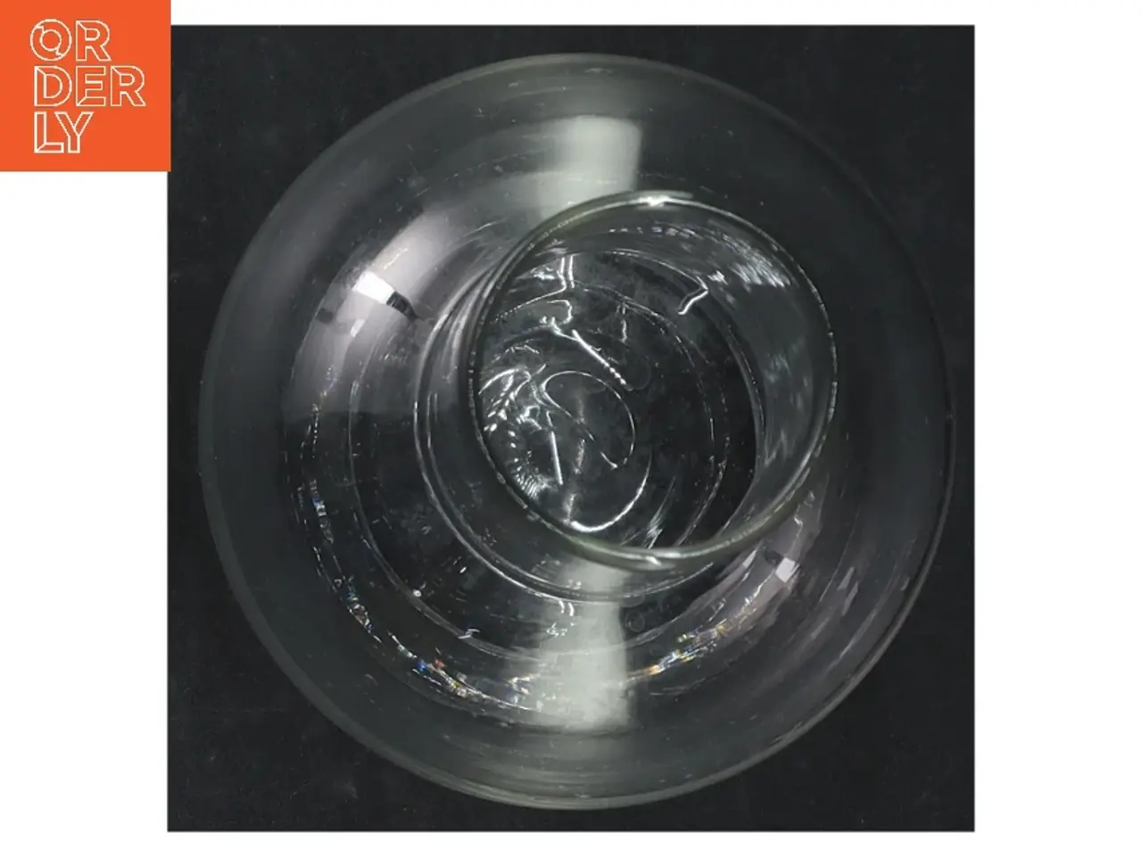 Billede 3 - Glas olie lampe (str. H. 17 cm. ø. 10,5 cm)