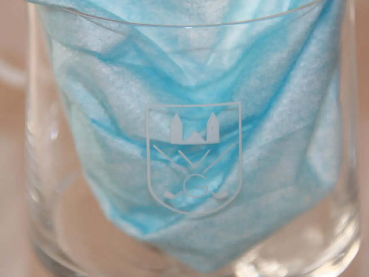 Billede 5 - 4 Holmegaard glas med golf logo