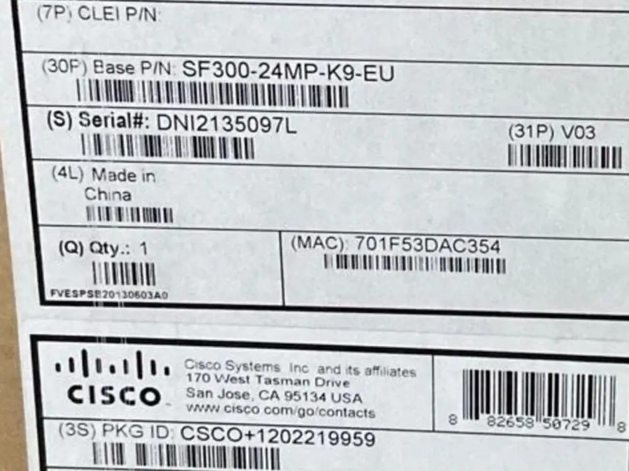 Billede 2 - Cisco SF300-24MP 24-port PoE Managed Switch – NY