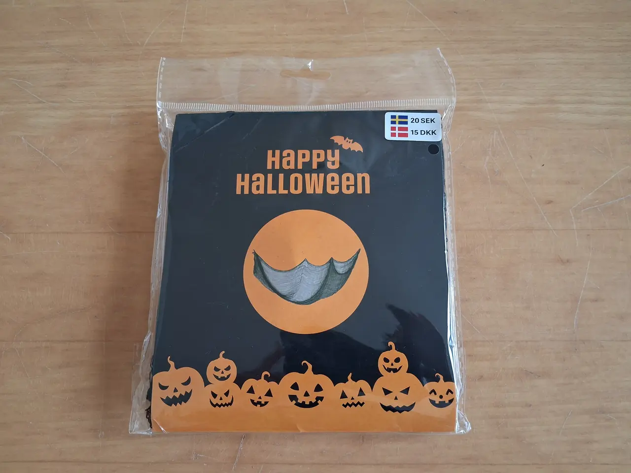 Billede 1 - Dekorationsstof, Halloween
