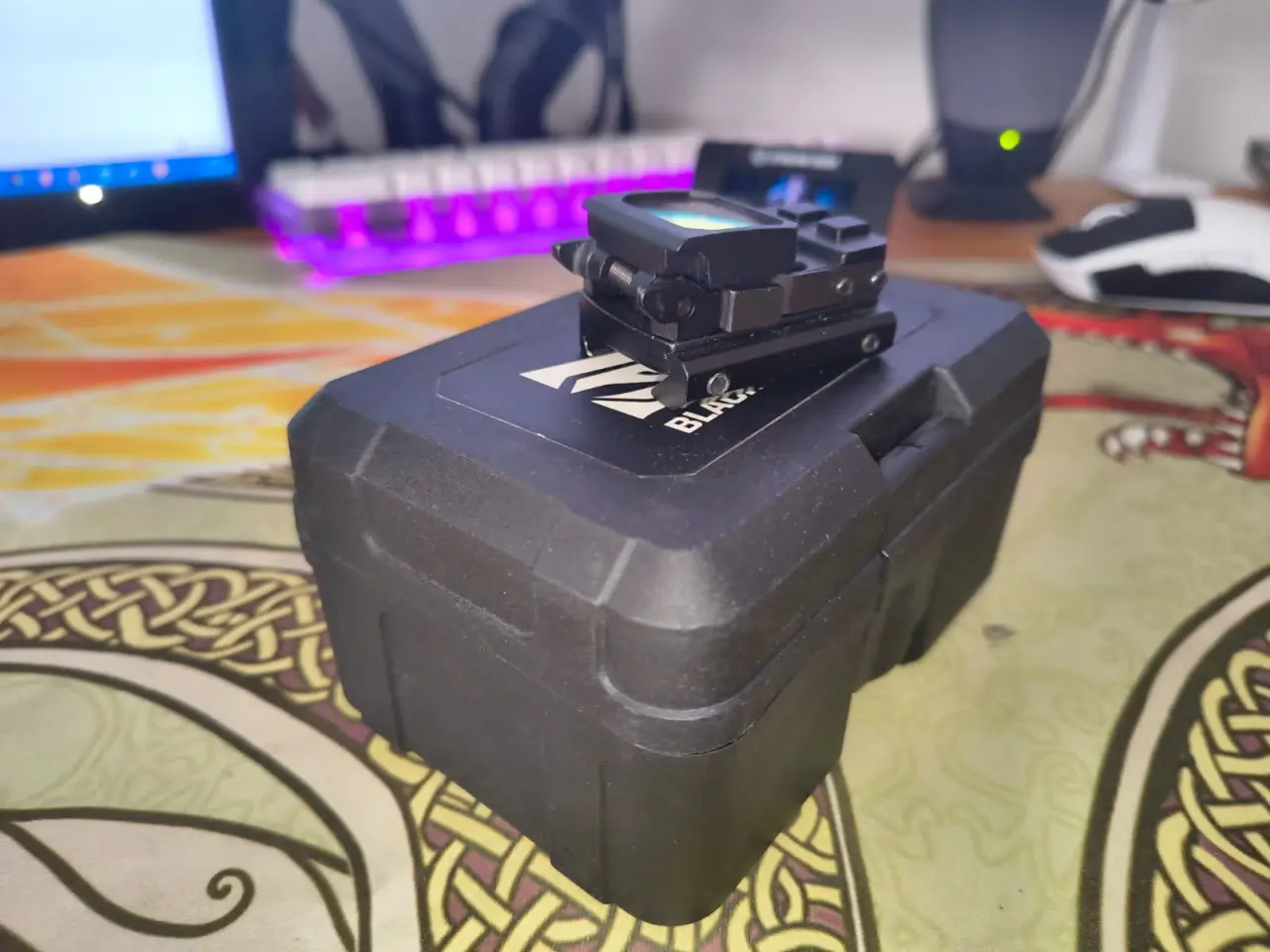 Billede 2 - Black Owl Gear, Foldbar Sigte, Sort