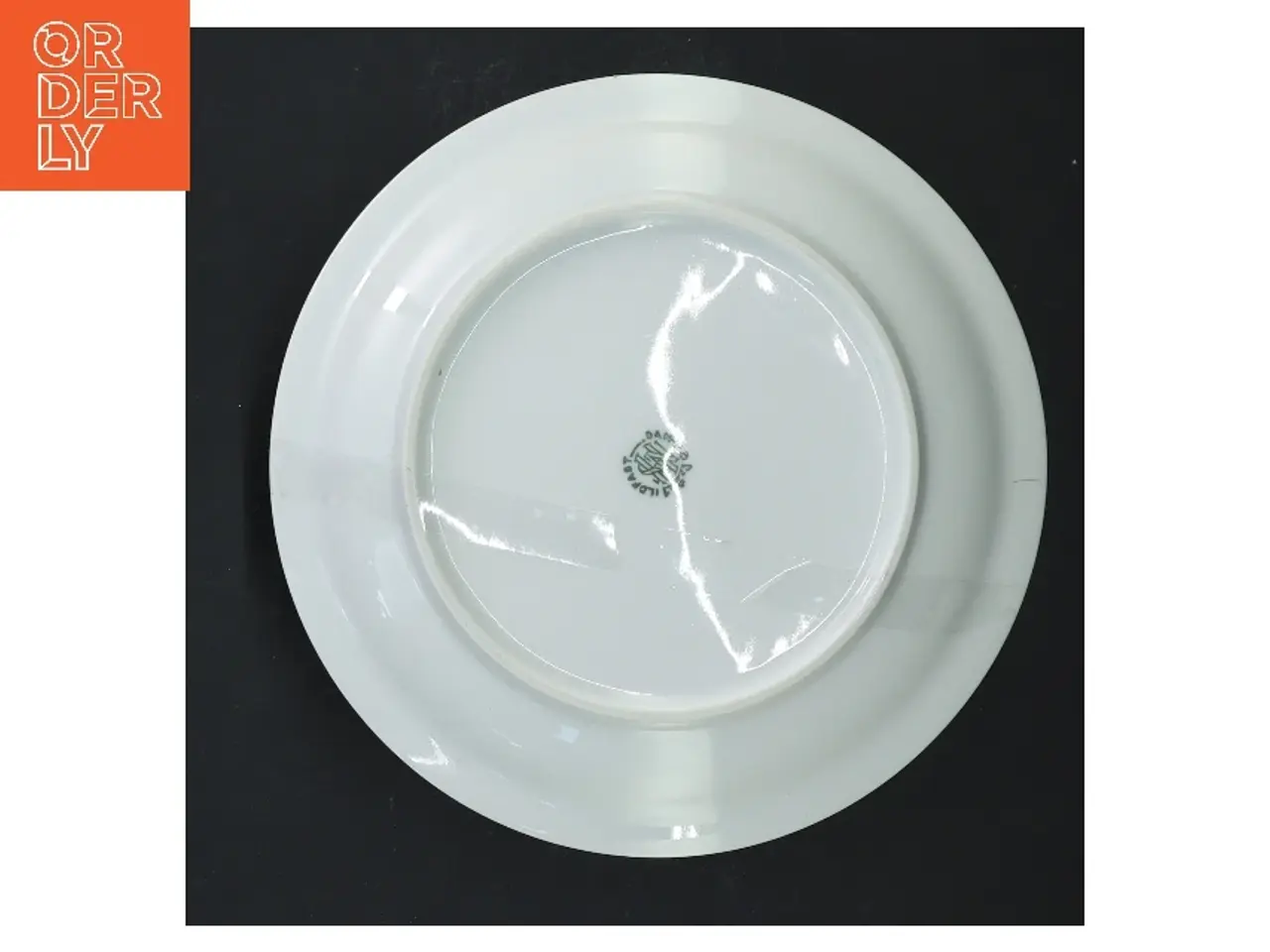 Billede 2 - Blå dråbe Porcelæn tekop og tallerken sæt (str. 10-18 cm)