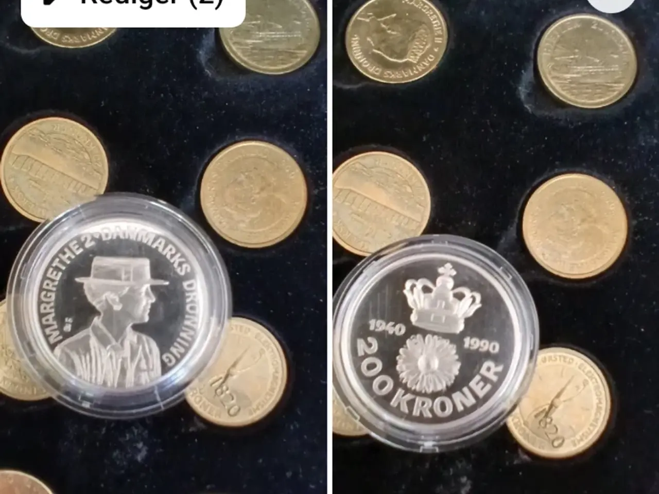 Billede 1 - 200kr Jubilæumsmønt sælges 500kr
