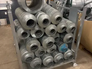 Lyddæmper ventilation