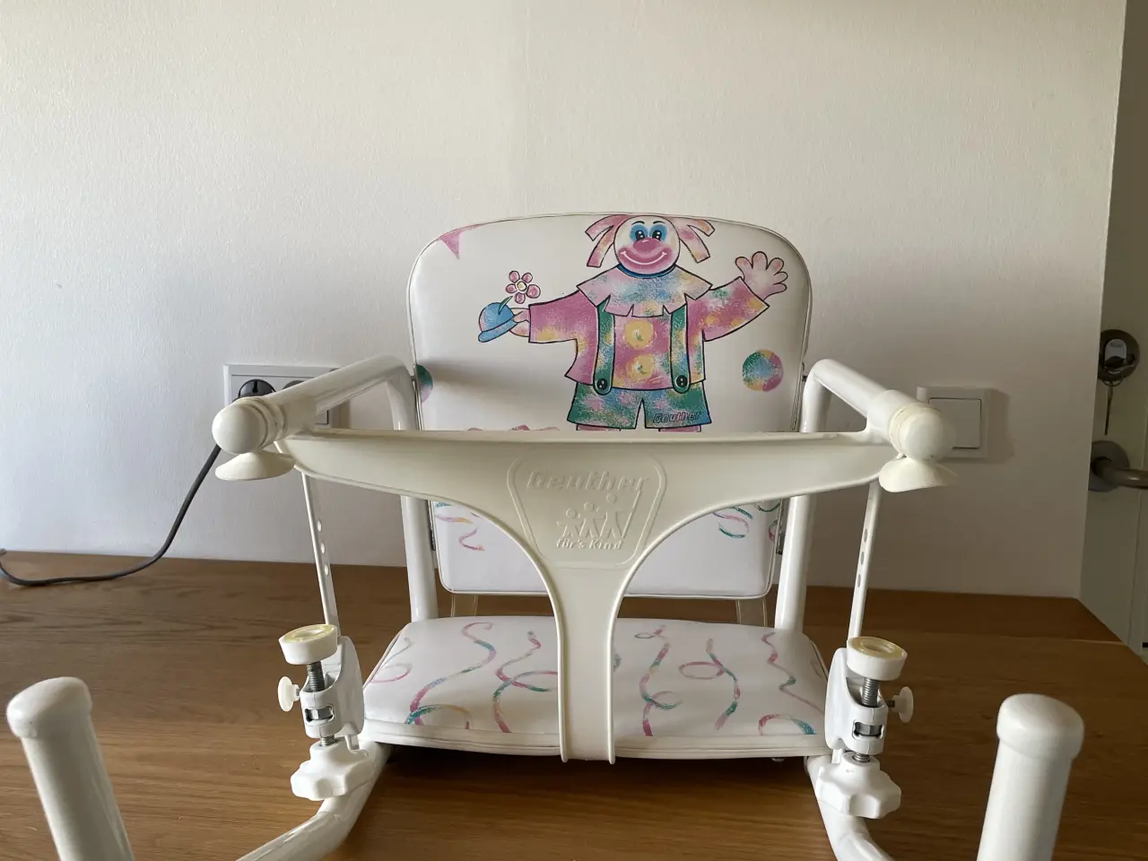 Billede 1 - Sammenklappelig babystole til bord