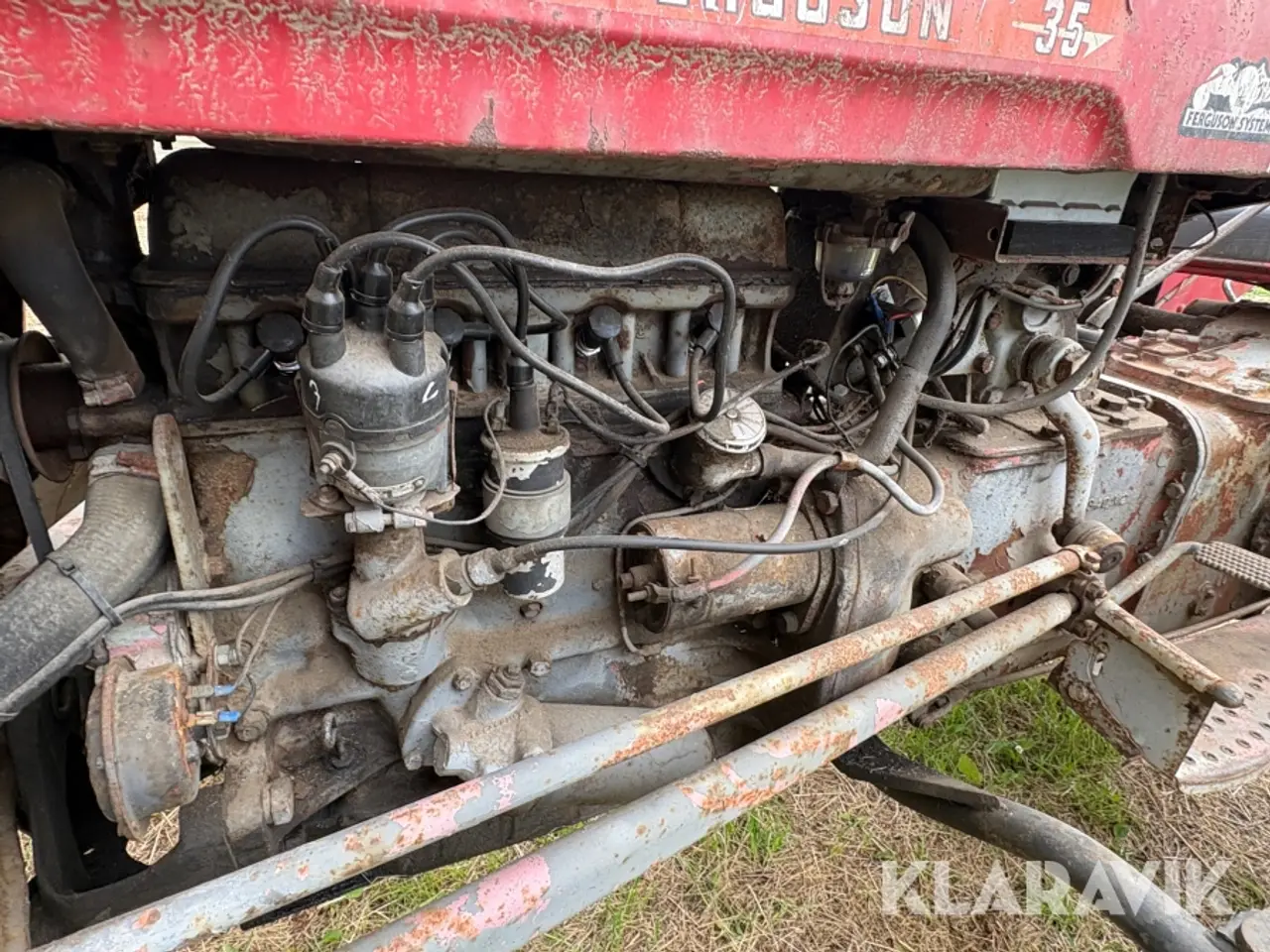 Billede 12 - Veterantraktor Massey Ferguson 35