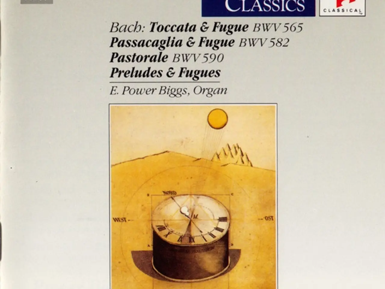 Billede 1 - Bach*, E. Power Biggs – Toccata & Fugue •… – CD