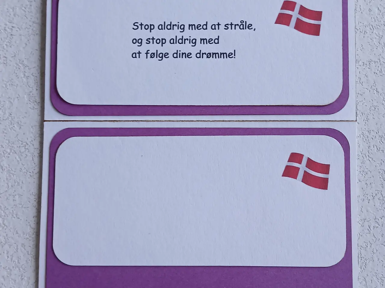 Billede 2 - Studenter kort HG lilla sælges