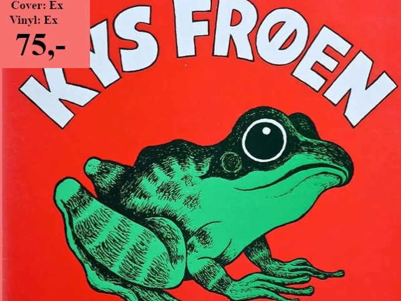 Billede 1 - Troels Trier: Kys Frøen - vinyl LP
