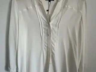 Bluse med 3/4 ærme