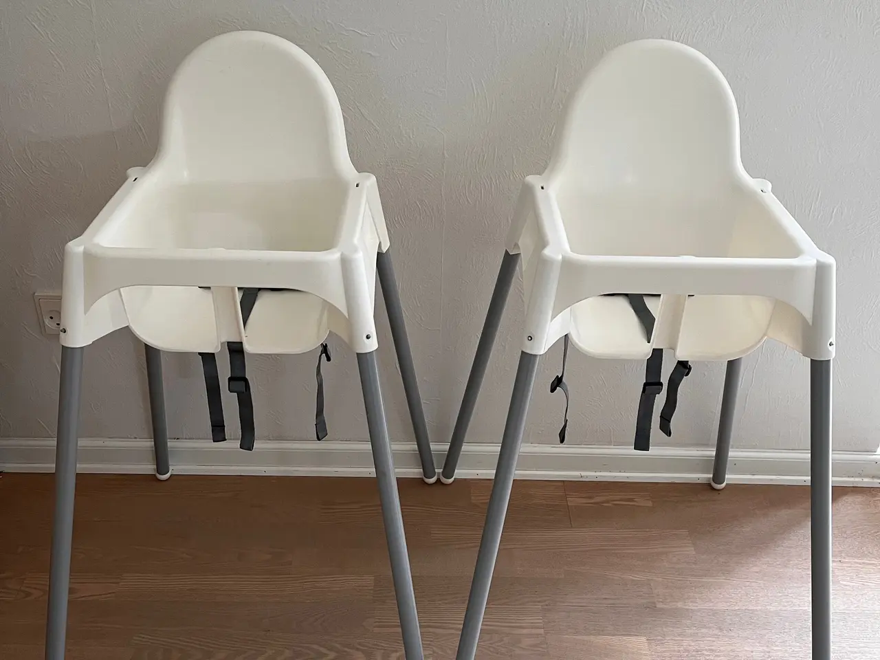 Billede 1 - IKEA Antilop højstole med sele - 75 kr./stk.