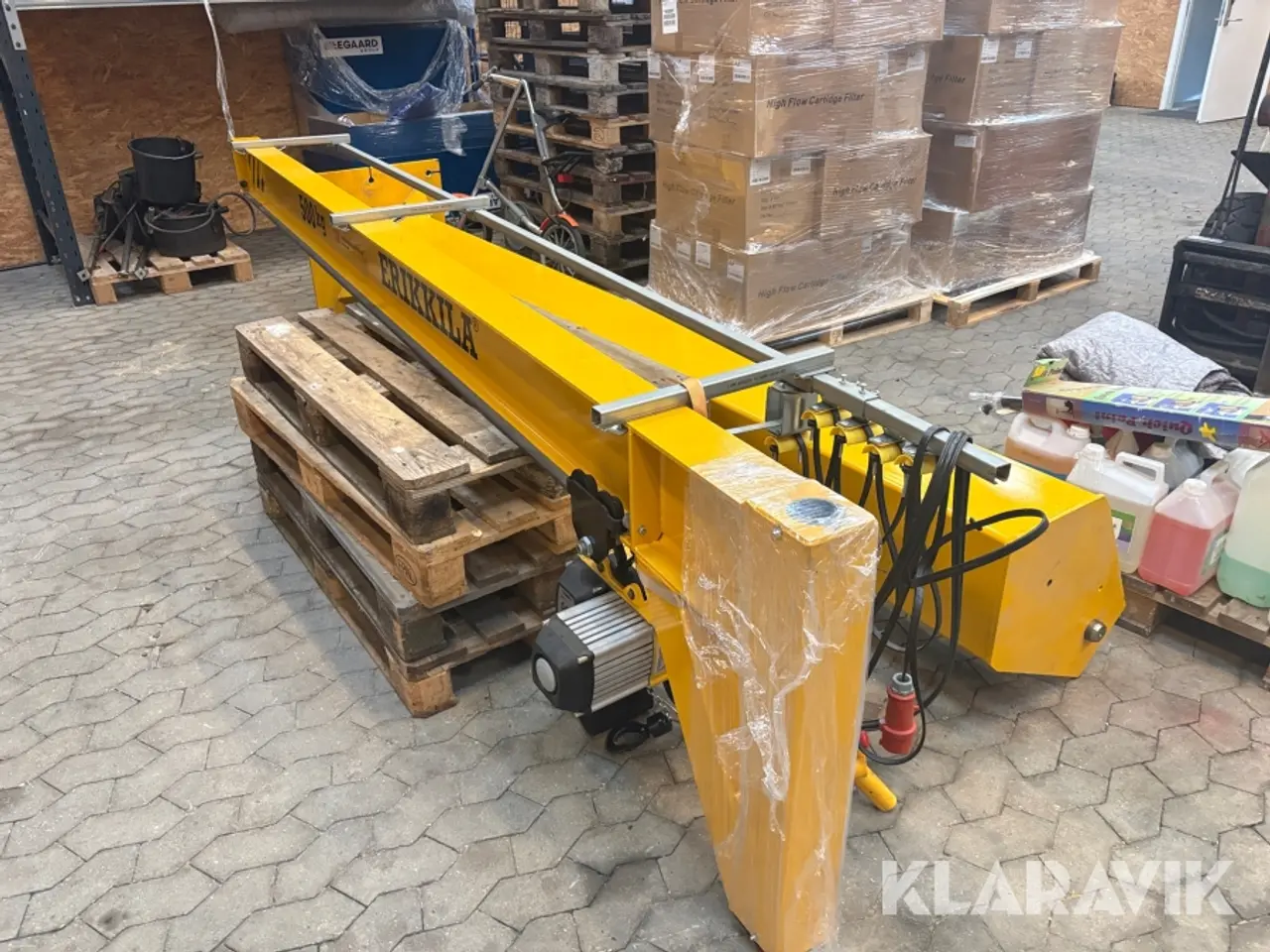 Billede 2 - Svingkran 500kg Erikkila PKA Yale motor
