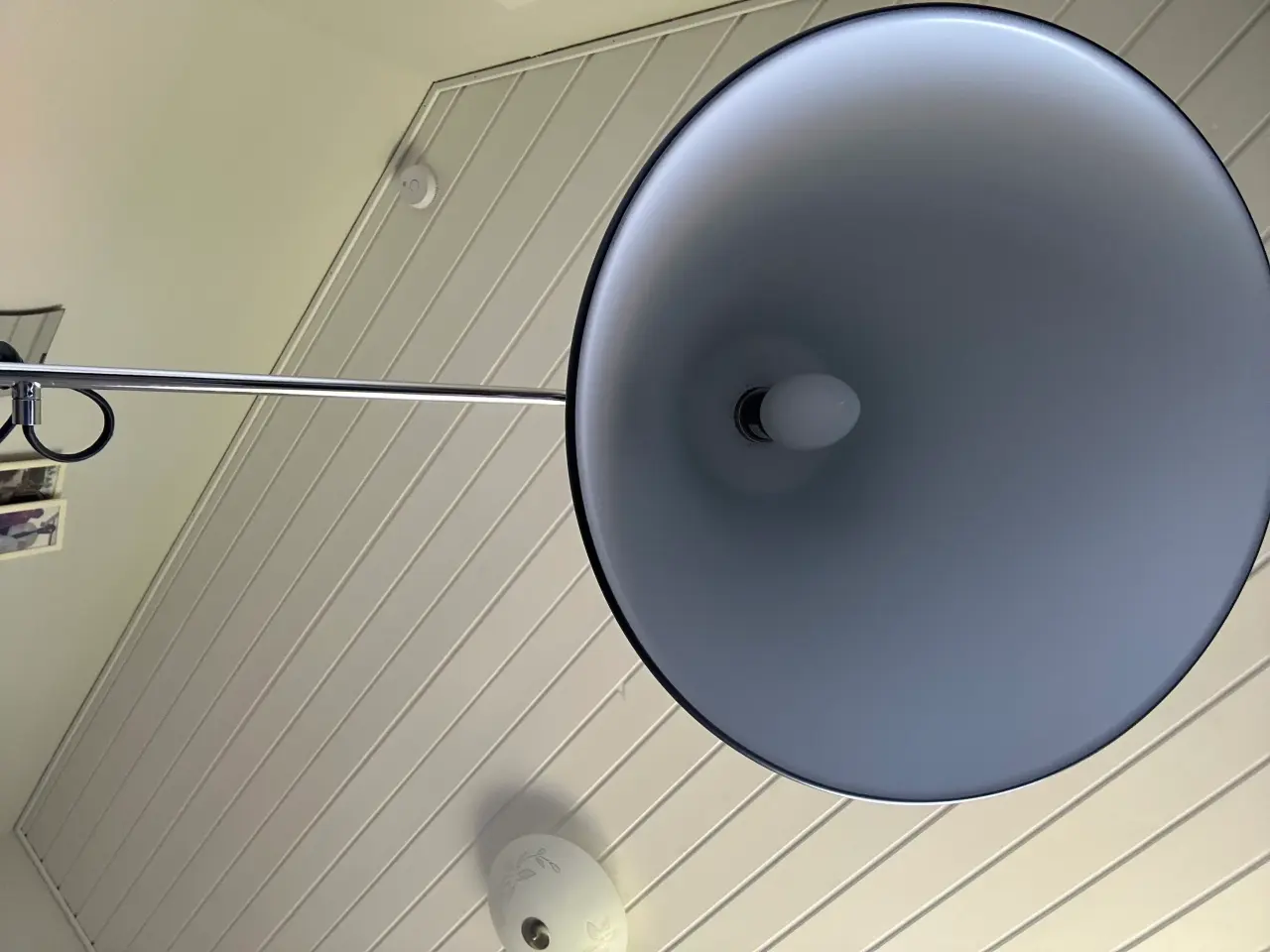 Billede 3 - Gubi gulvlampe sort/krom ø 28