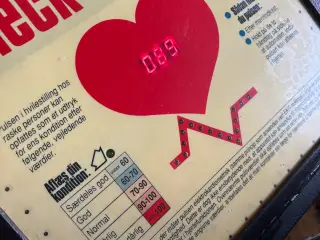 Kraftmåler og pulsmåler