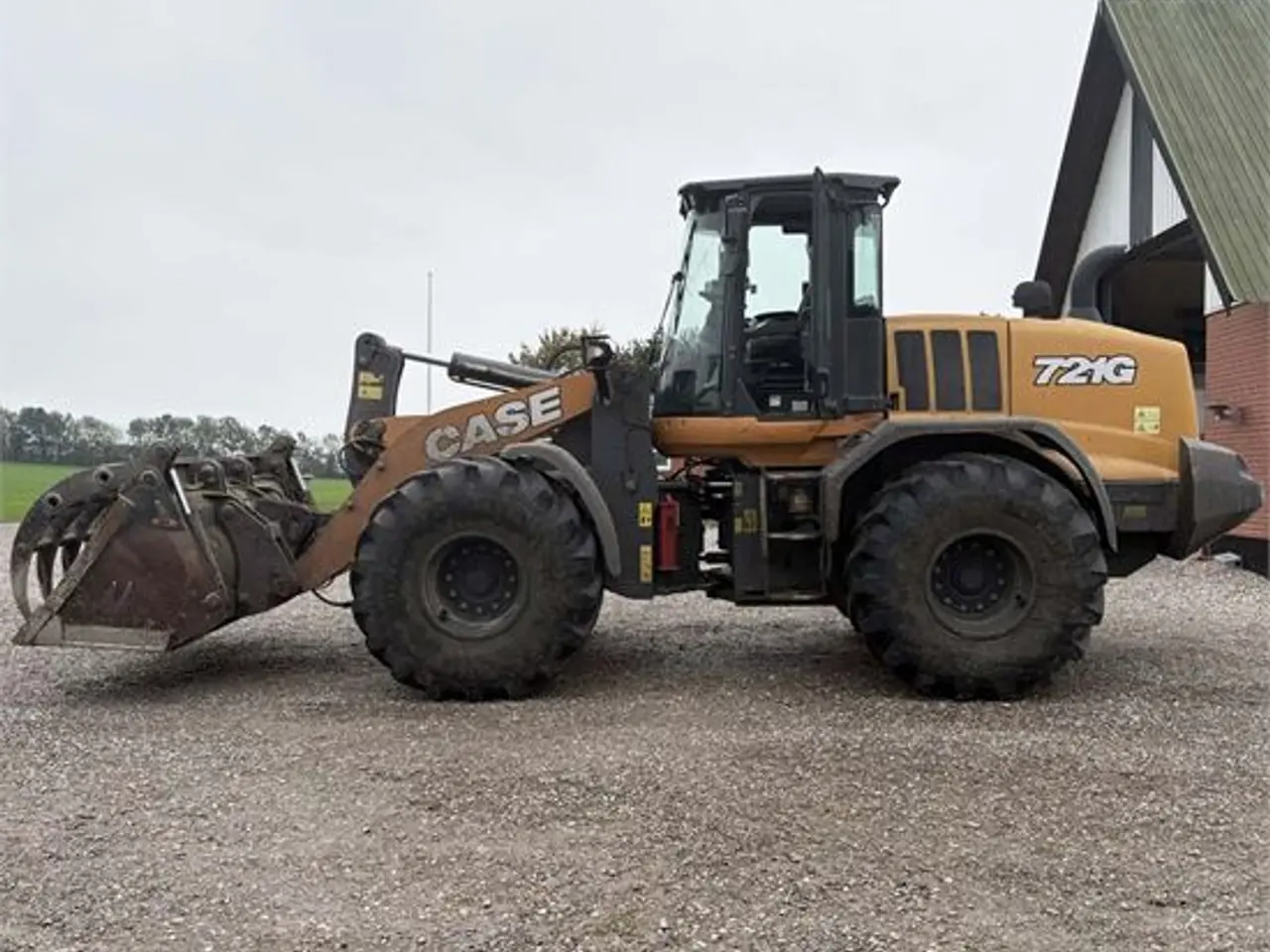 Billede 2 - Case 721 G - 16 ton - Volvo hurtigskift / Volvo quick coupler