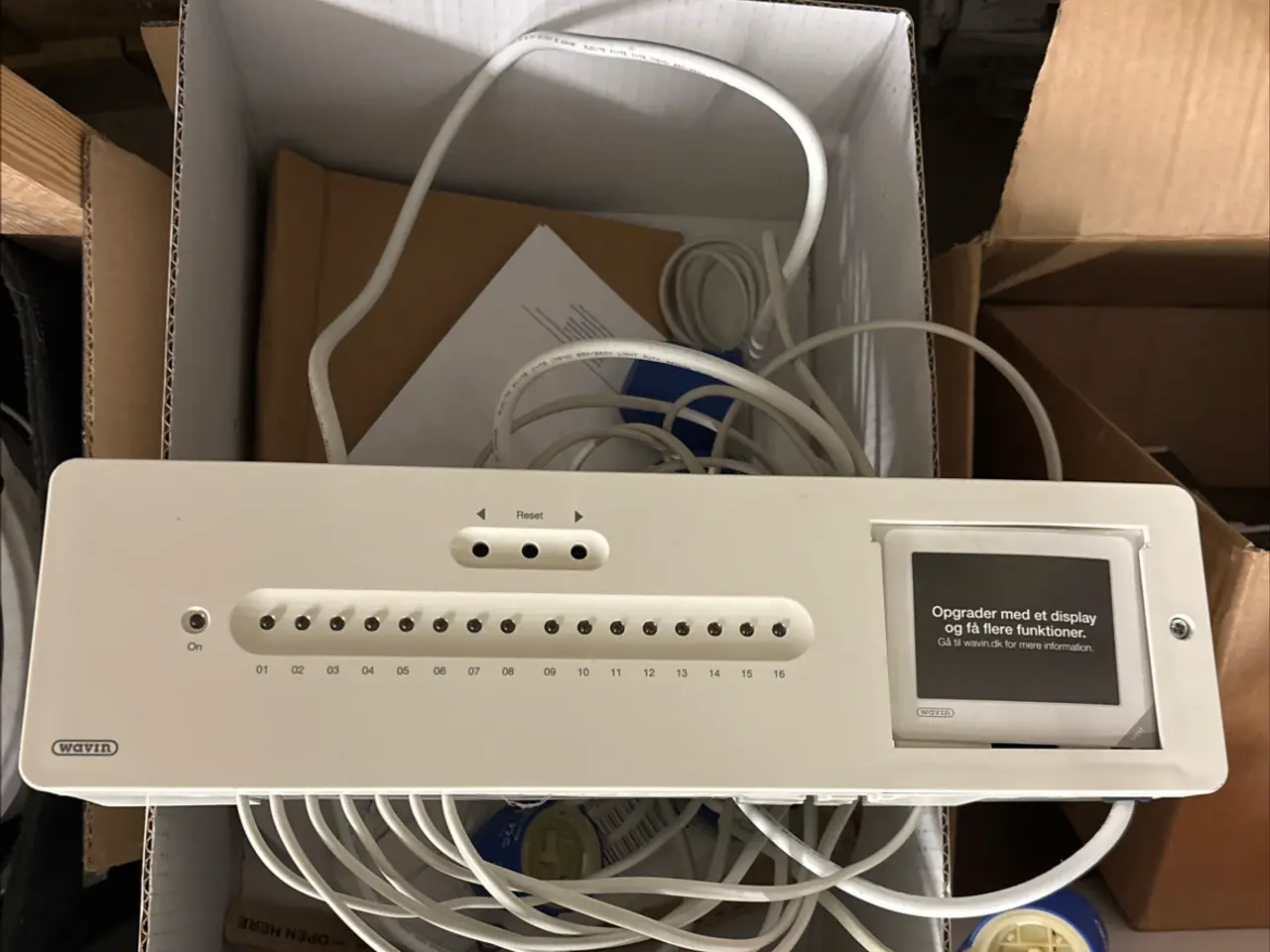 Billede 1 - Wavin AHC9000 styreboks til 16 kredse