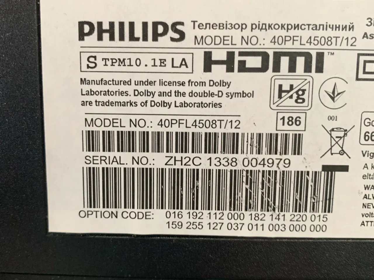 Billede 3 - Philips fladskærm m.SCART-indgang