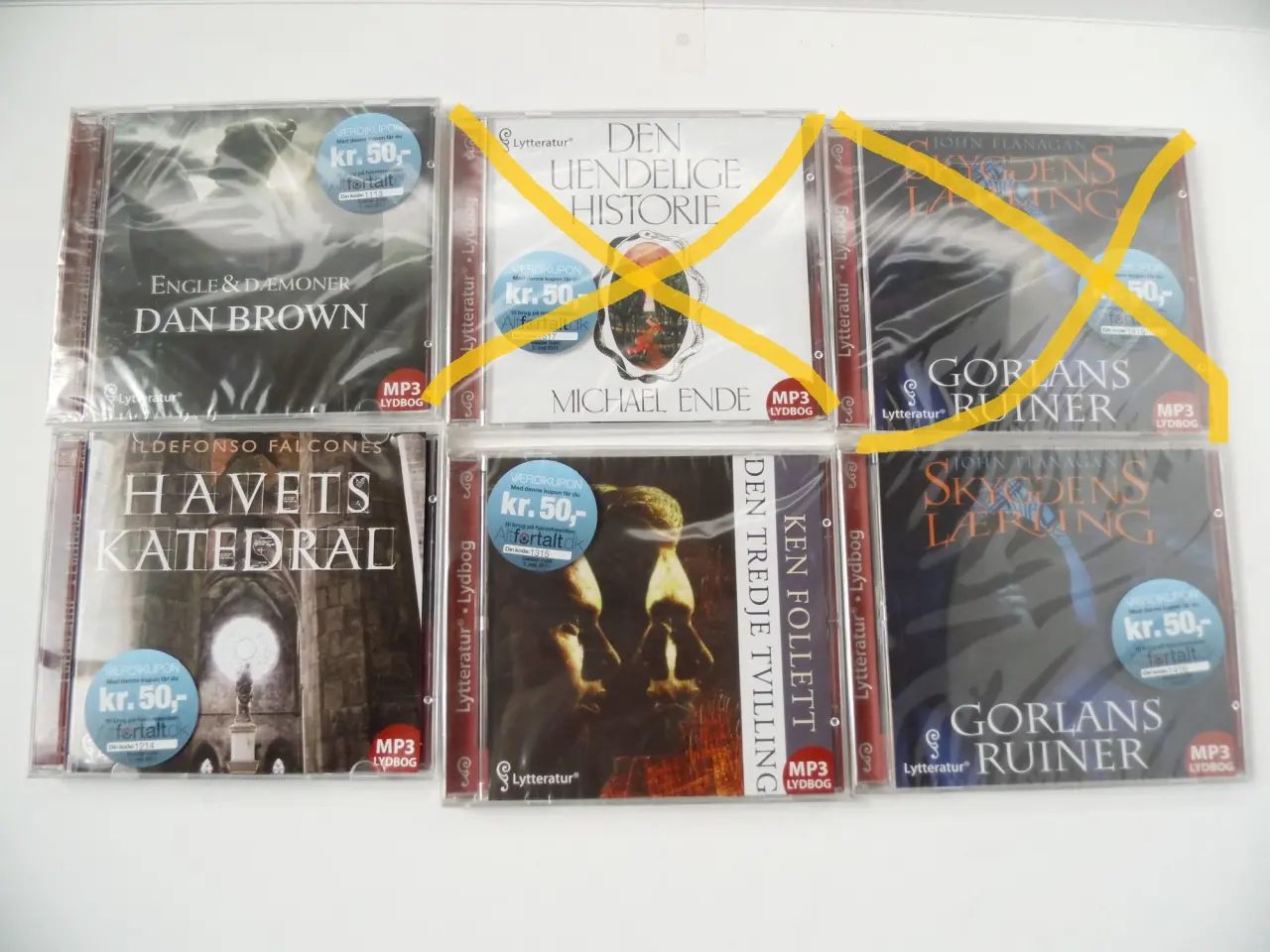 Billede 2 - Lydbøger - mange forskellige - 10,00 kr/stk.