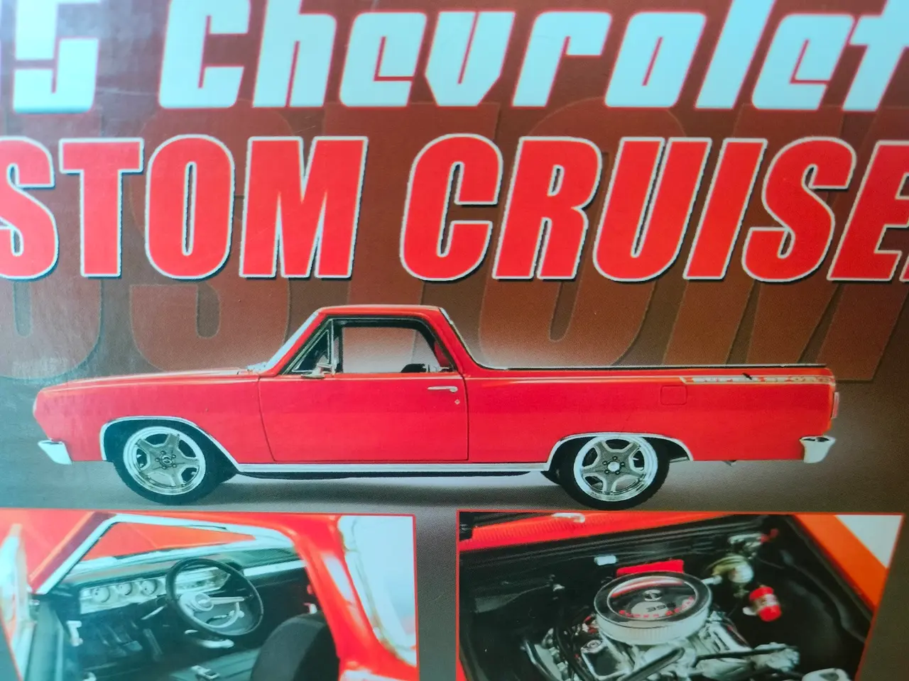 Billede 1 - 1:18 Chevrolet El Camino ss custom cruiser 1965