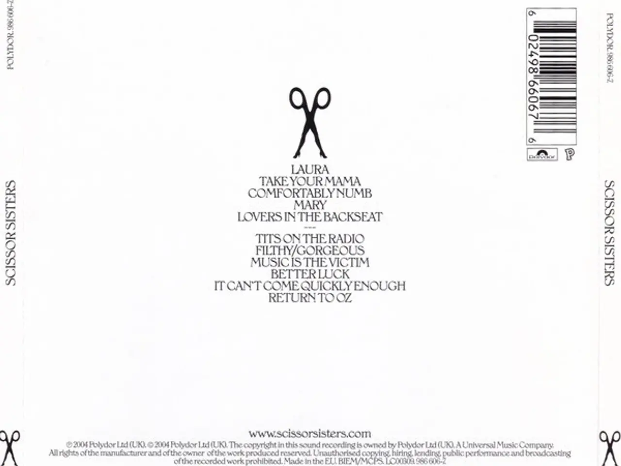 Billede 2 - Scissor Sisters – Scissor Sisters – CD