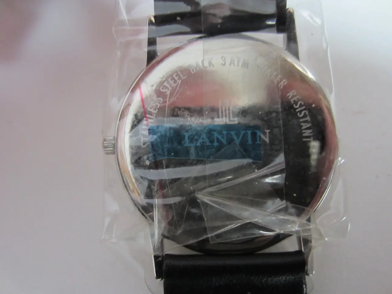 Billede 4 - LANVIN herreur med blank urkasse, bagside