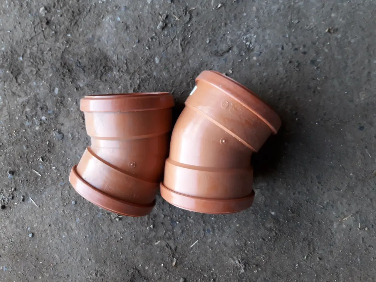 Billede 5 - PVC bøjninger 160 mm 90- 45-30-15 grader