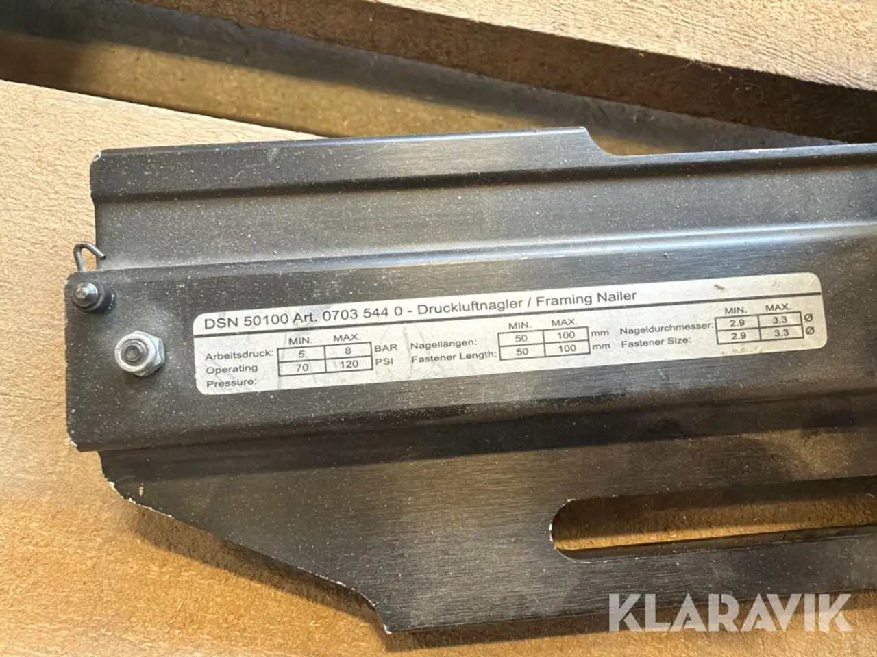 Billede 5 - Trykluftsømpistol Würth DSN 50100