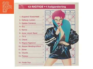 13 RIGTIGE + 1 helgardering LP fra CBS Records