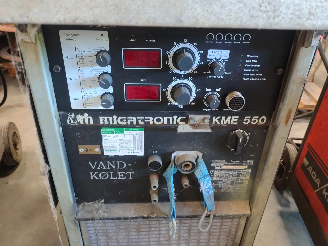 Billede 3 - Svejseværk MIGATRONIC KME 550