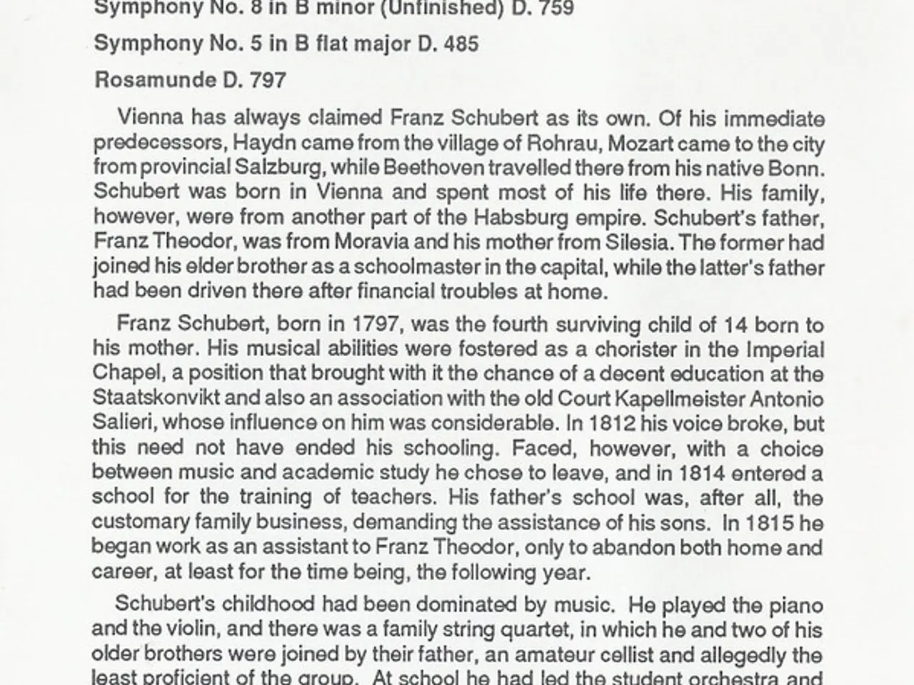 Billede 5 - Schubert* – Symphony No. 8 'Unfinished' /… – CD
