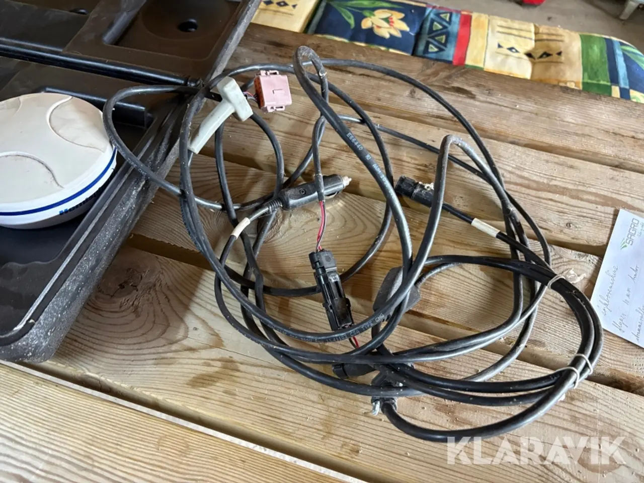 Billede 11 - GPS antenne med modtager Hemisphere GPS Crescent A100 - med skærm