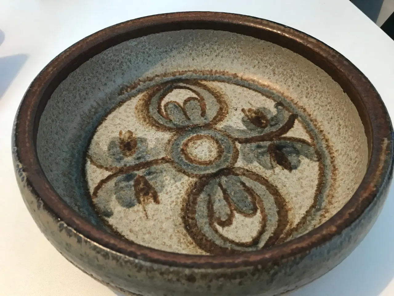 Billede 1 - Søholm Erika stentøjsfad nr. 3219, Ø27cm