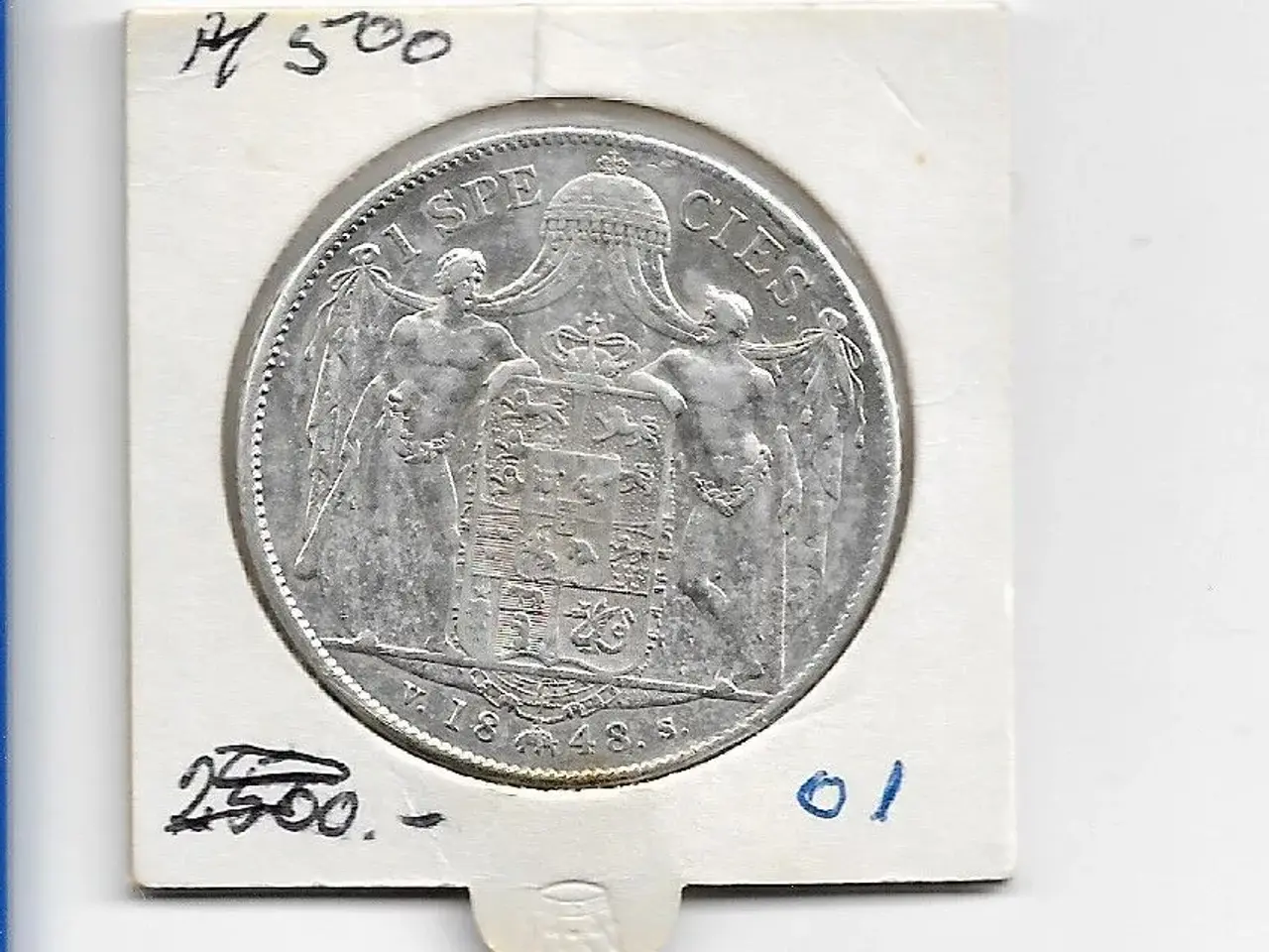 Billede 2 - 1 Speciedaler 1848 Chr. VIII ( Sieg 2016 2300