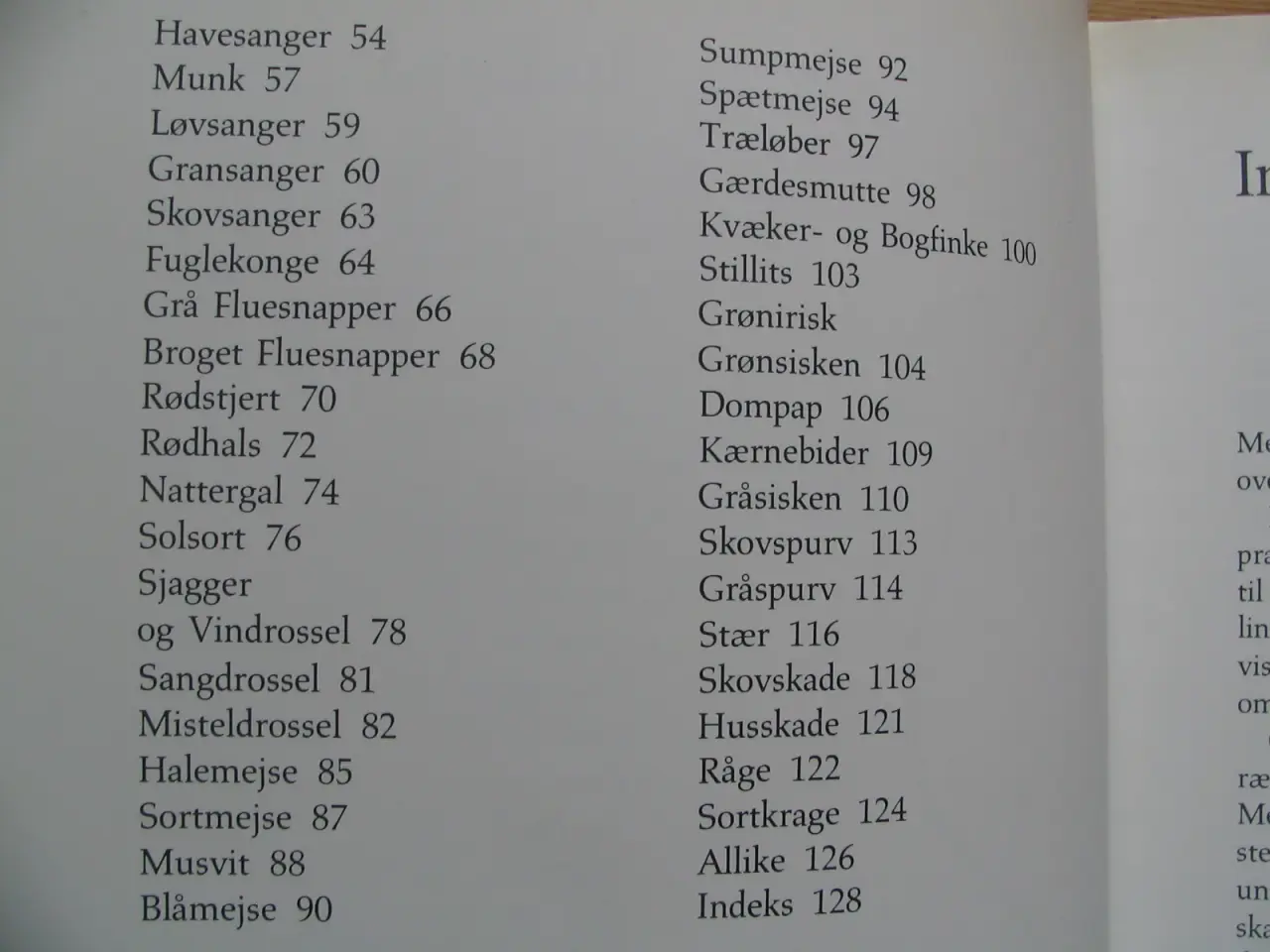 Billede 3 - Fugle i have og skov