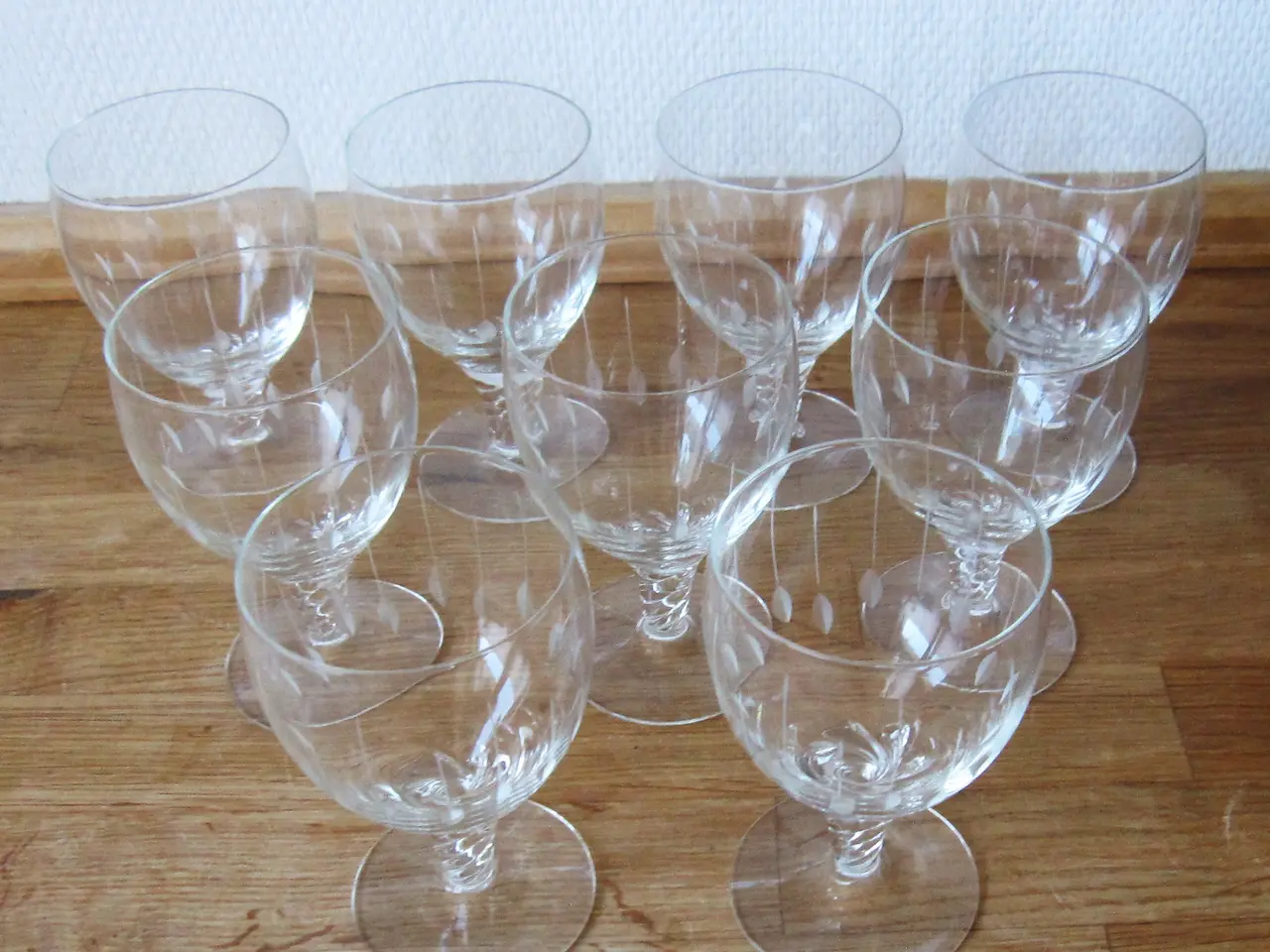 Billede 2 - Holmegaard vin glas serie Minerva.