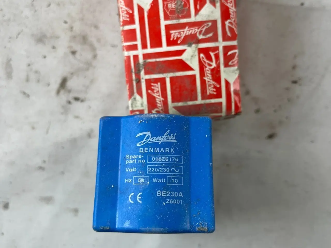 Billede 4 - Danfoss BE230A 018Z6176 Solenoid Coil 220/230V 10W
