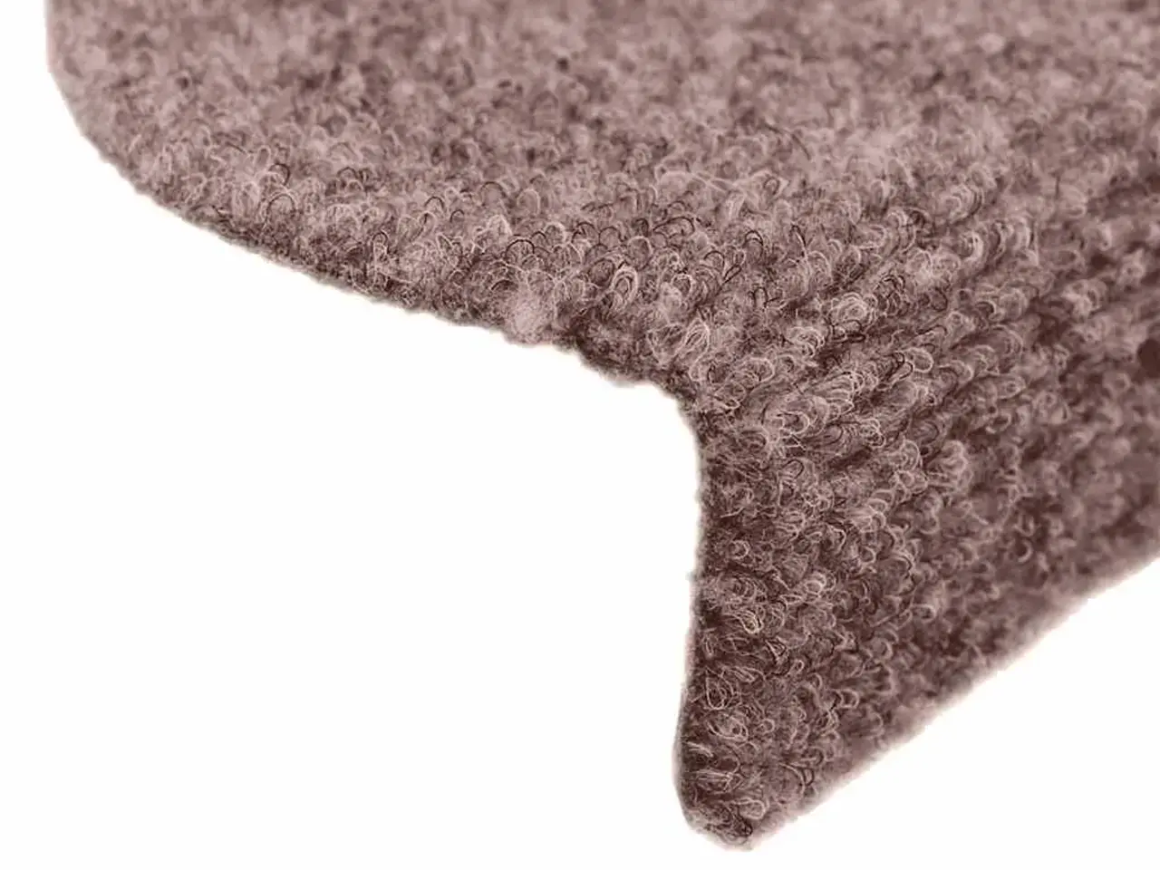 Billede 6 - Selvklæbende trappemåtter - 15 stk. halvrunde, 56×17×3 cm, lys brune