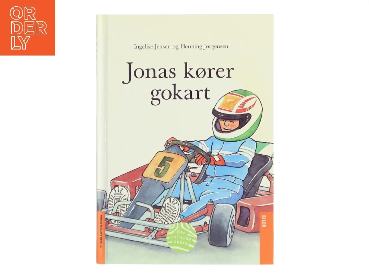 Billede 1 - Jonas kører gokart (Bog)