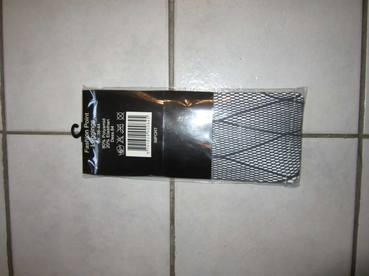Billede 2 - Flotte Sorte Net Leggings