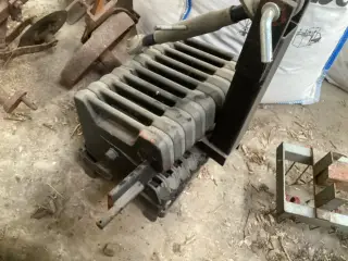 Vægtklodser /frontvægt til Massey Ferguson