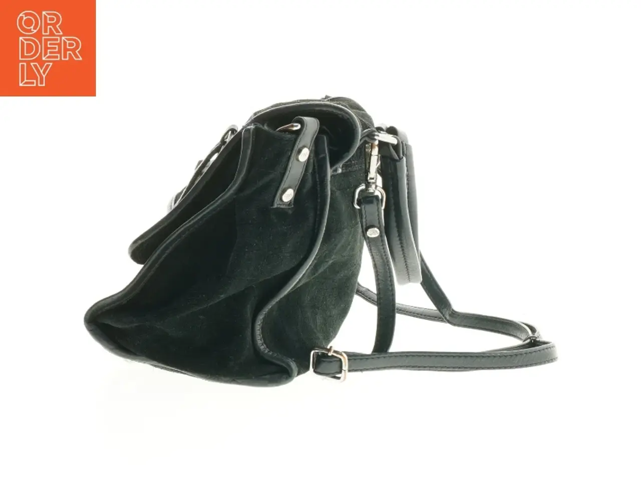Billede 3 - Sort skuldertaske (str. 30x21 cm)