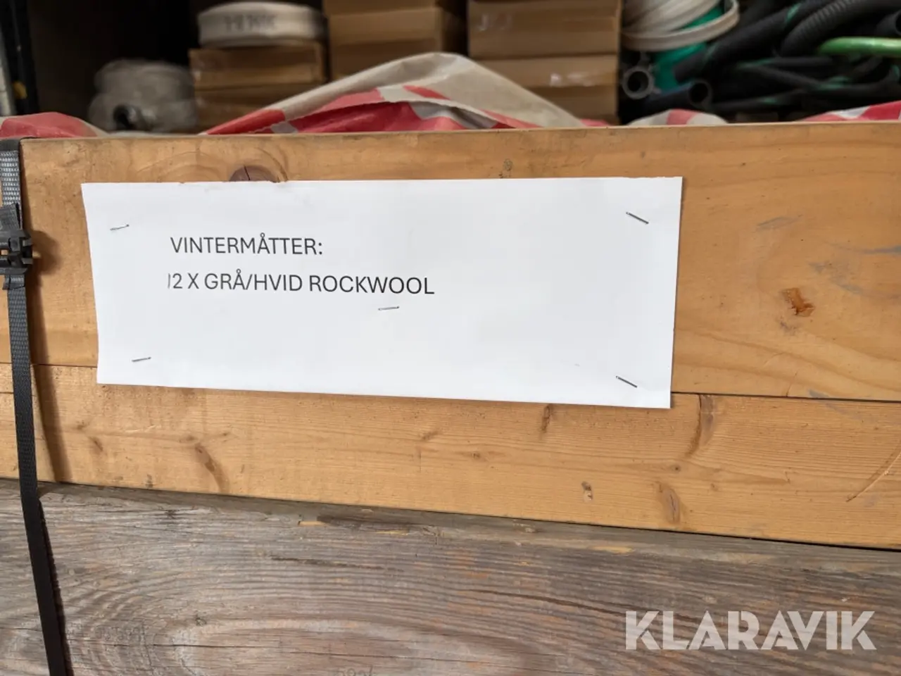 Billede 7 - Vintermåtter Thermo King og Rockwool 2 paller