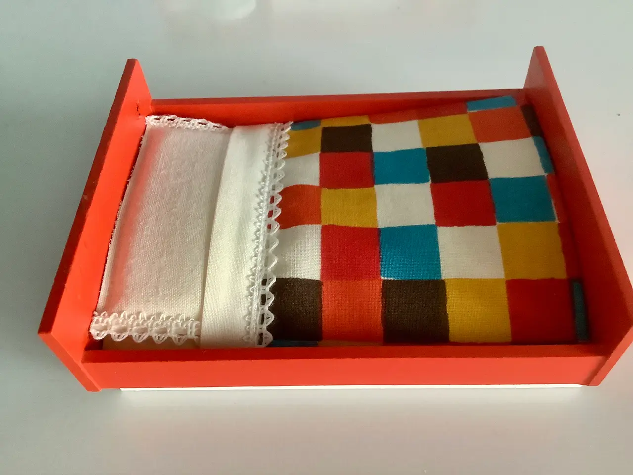 Billede 2 - Lundby dukkehus sengemiljø.