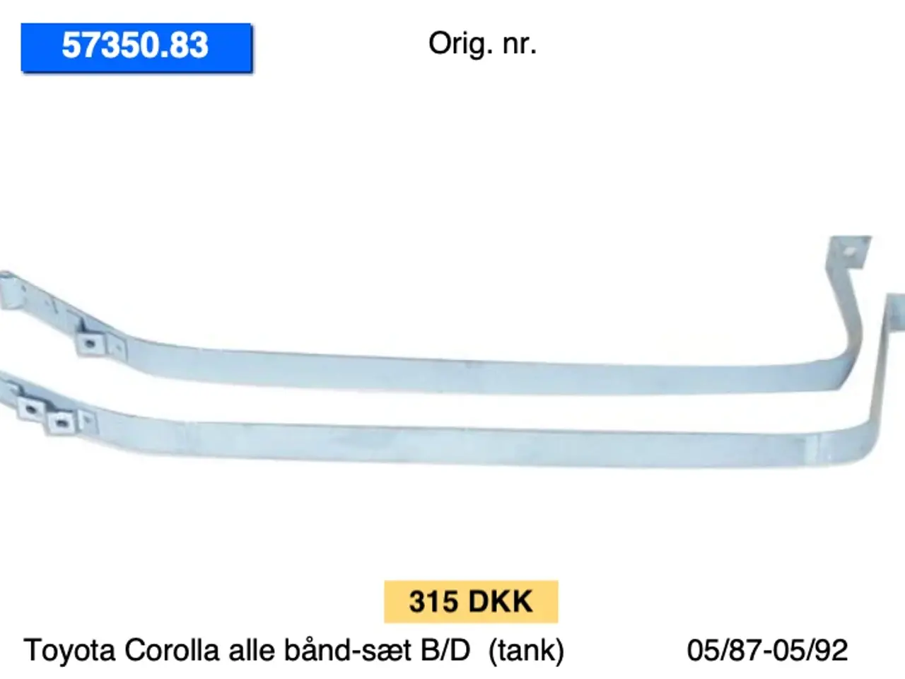 Billede 11 - Toyota Corolla tanke