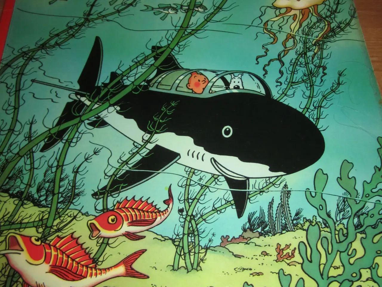 Billede 1 - BYD. TINTIN. BACKHAM DEN RØDES SKAT.
