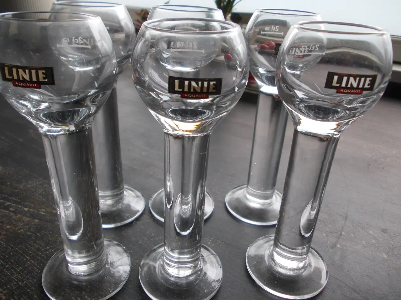 Billede 2 - Linie Akvavit snapseglas og skænkepropper