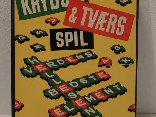 Tekno kryds og tværs spil fra ca. 1970. Komplet