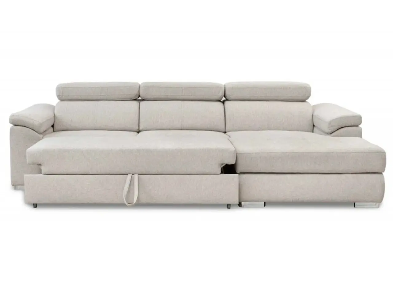 Billede 2 - Stitch Sovesofa højrevendt Med Indbygget Sengeudtræk - Stof