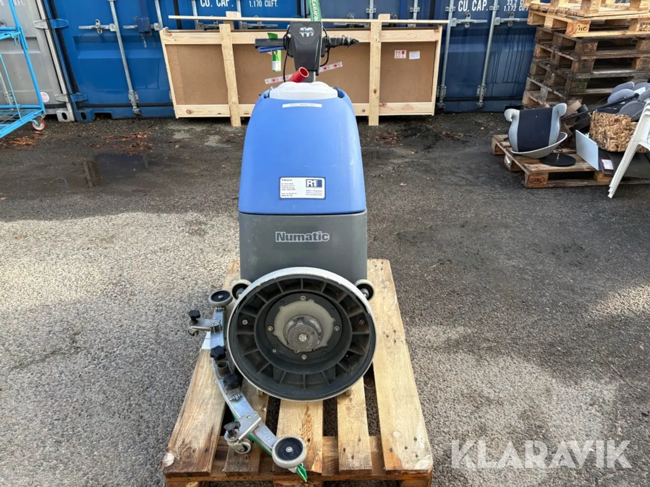 Billede 2 - Gulvvaskemaskine Numatic TTB 4045/100 - batteridrevet
