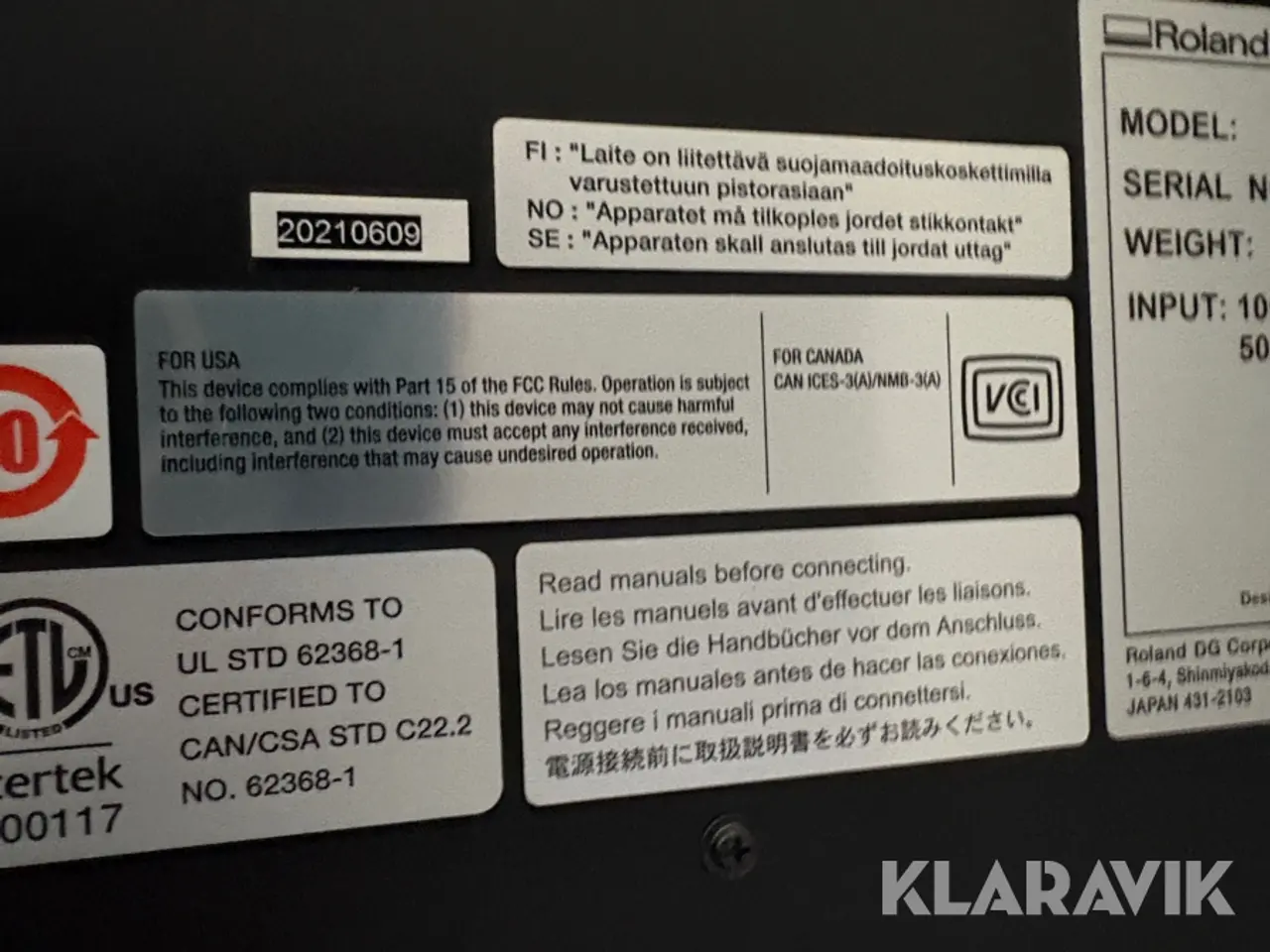 Billede 12 - Skæreplotter/ storformat printer Roland TrueVIS SG2-300